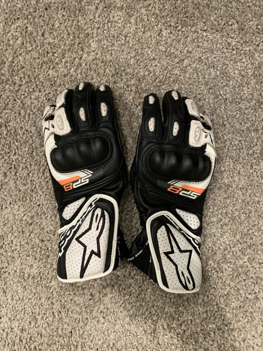 Alpinestars Stella SP-8 womens Motorcycle Gloves - Small